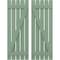 Ekena Millwork Americraft 5-Board (2 Batten) Wood Spaced Board-n-Batten Shutters w/ Z-Bar, ARW102SB519X83TGH, PR ARW102SB519X83TGH - alternate 1